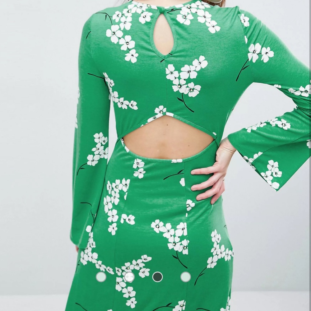 Beautiful floral maxi dress